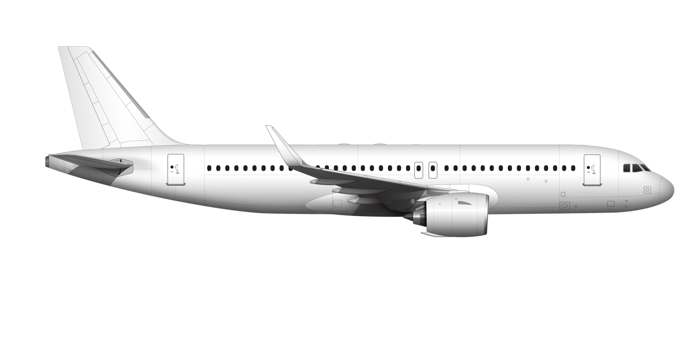 Airbus a320 рисунок